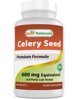 Semilla de apio 600 mg, 180 tabletas