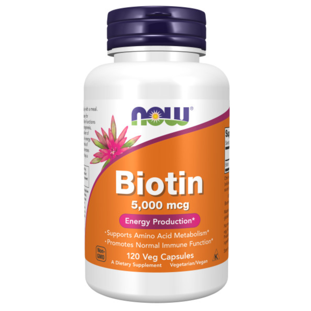 Biotina, 5000 Mcg