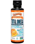 Total Omega, 8 oz, Orange Creme