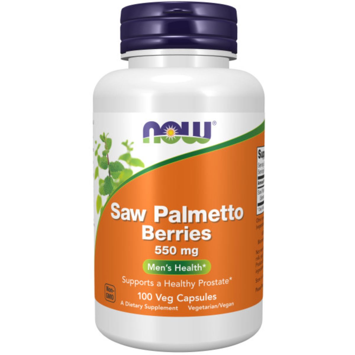 Saw Palmetto, 550 Mg, 100 Cápsulas