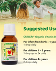 Vitamina D3 Orgánica,  0.21 Oz