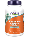Citrato de Potasio, 99 Mg, 180 Cápsulas