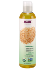 Aceite Orgánico de Semilla de Sesamo, 8 Onzas