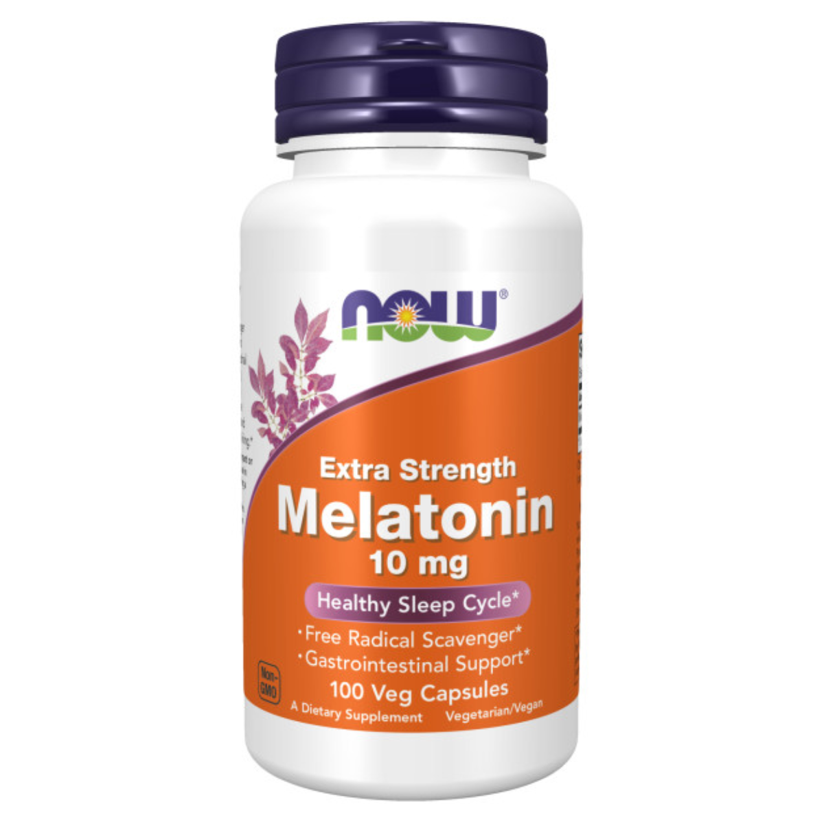 Melatonina, 10 Mg, 100 Cápsulas