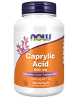 Caprylic Acid, 600 Mg, 100 Cápsulas