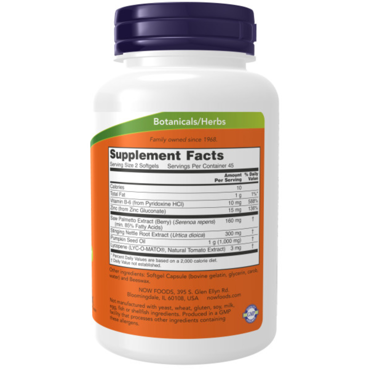 Prostate Support, 90 Cápsulas
