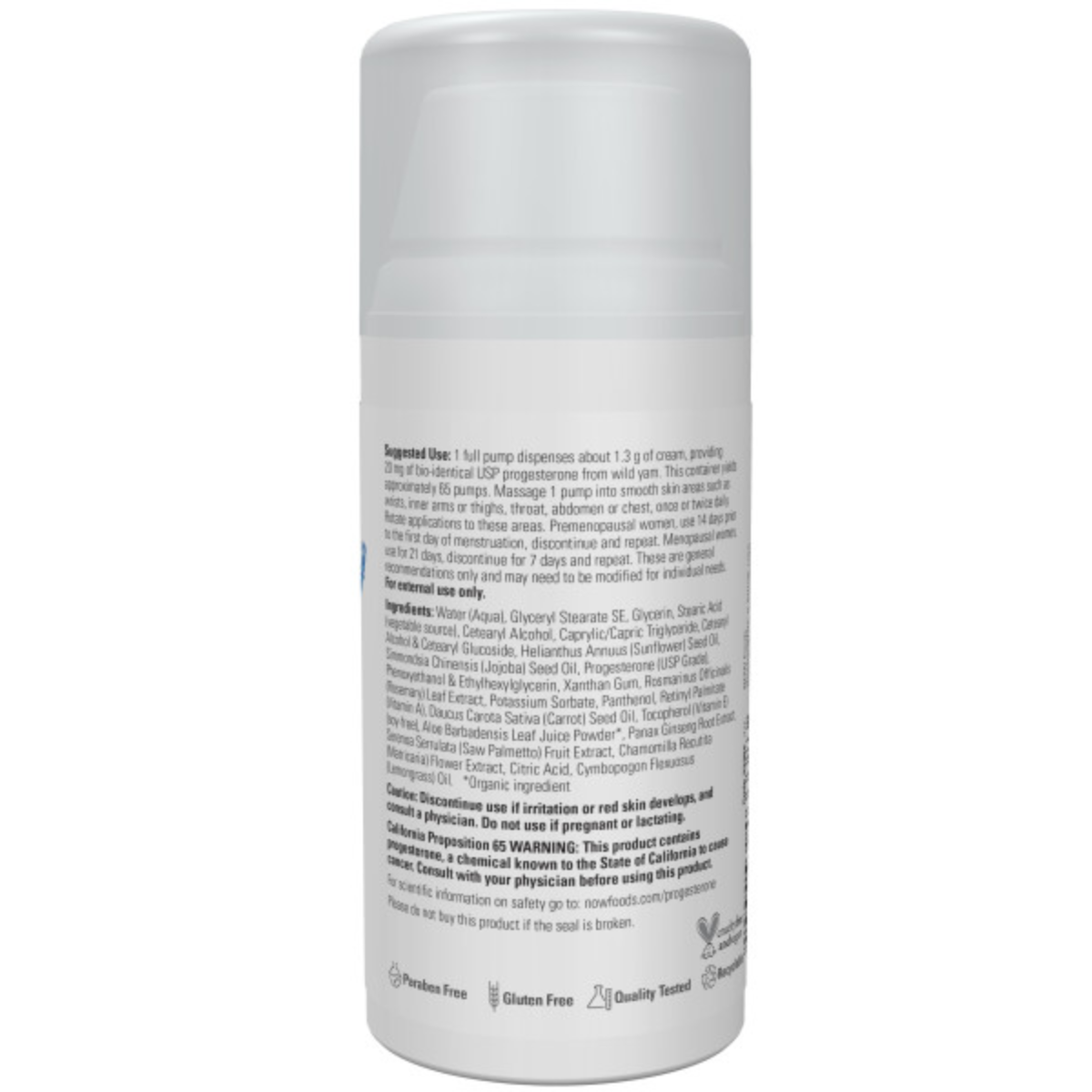 Crema de Progesterona, 3 Onzas