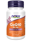 COQ10, 5O Mg,  + Vit E