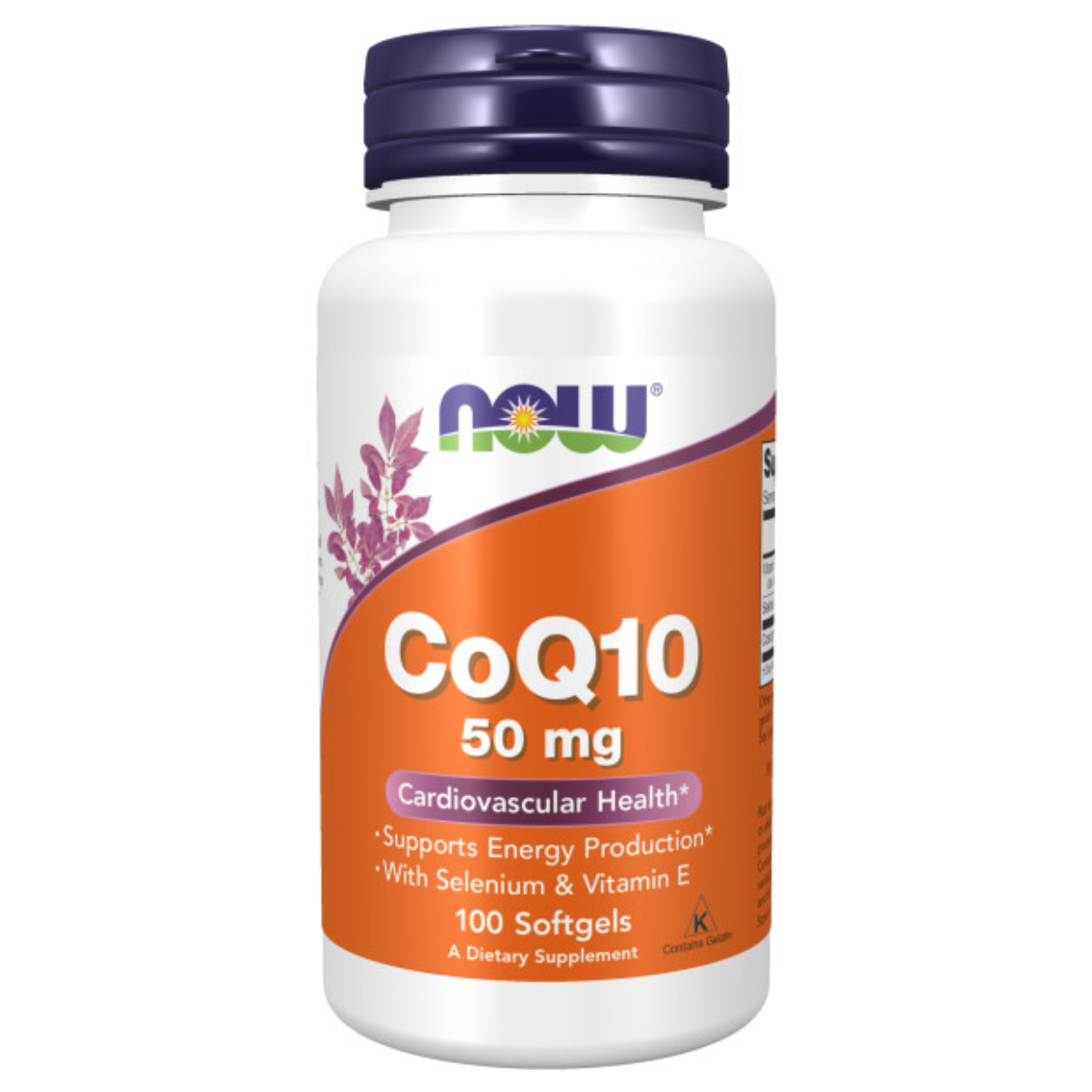 CoQ10, 50 Mg + VIT E
