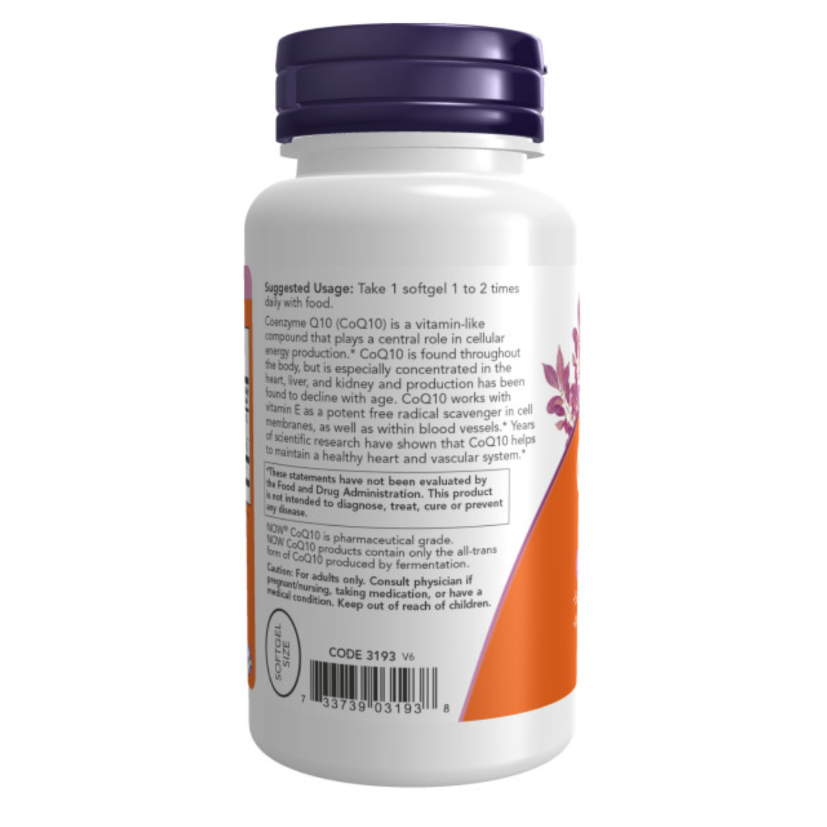 CoQ10, 50 Mg + VIT E
