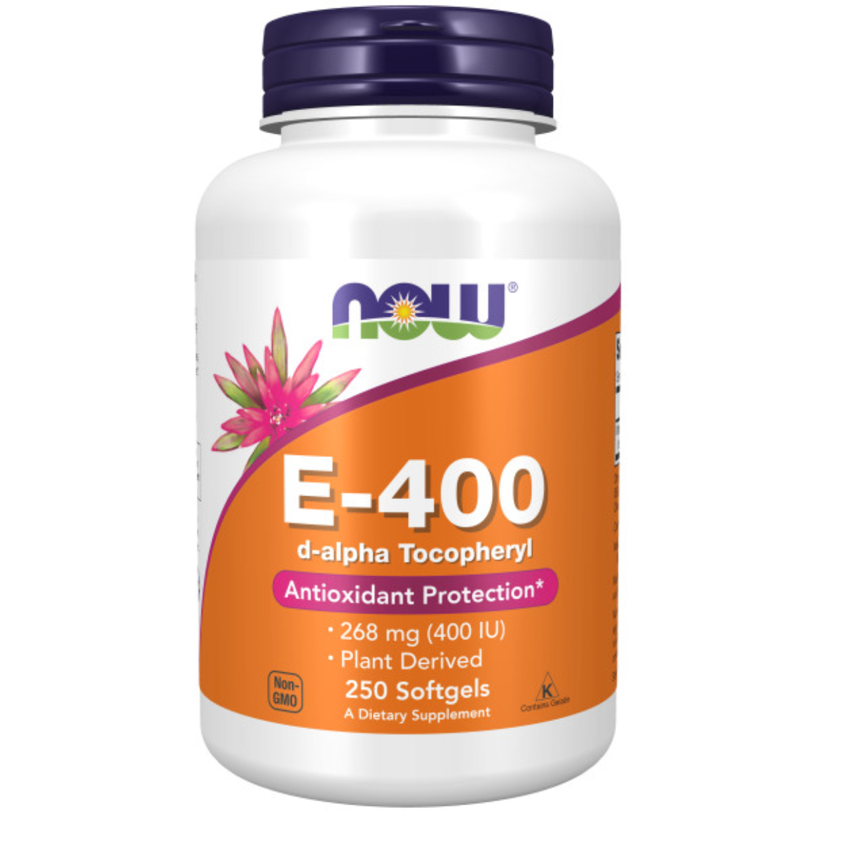 Vitamina E-400, 250 Cápsulas