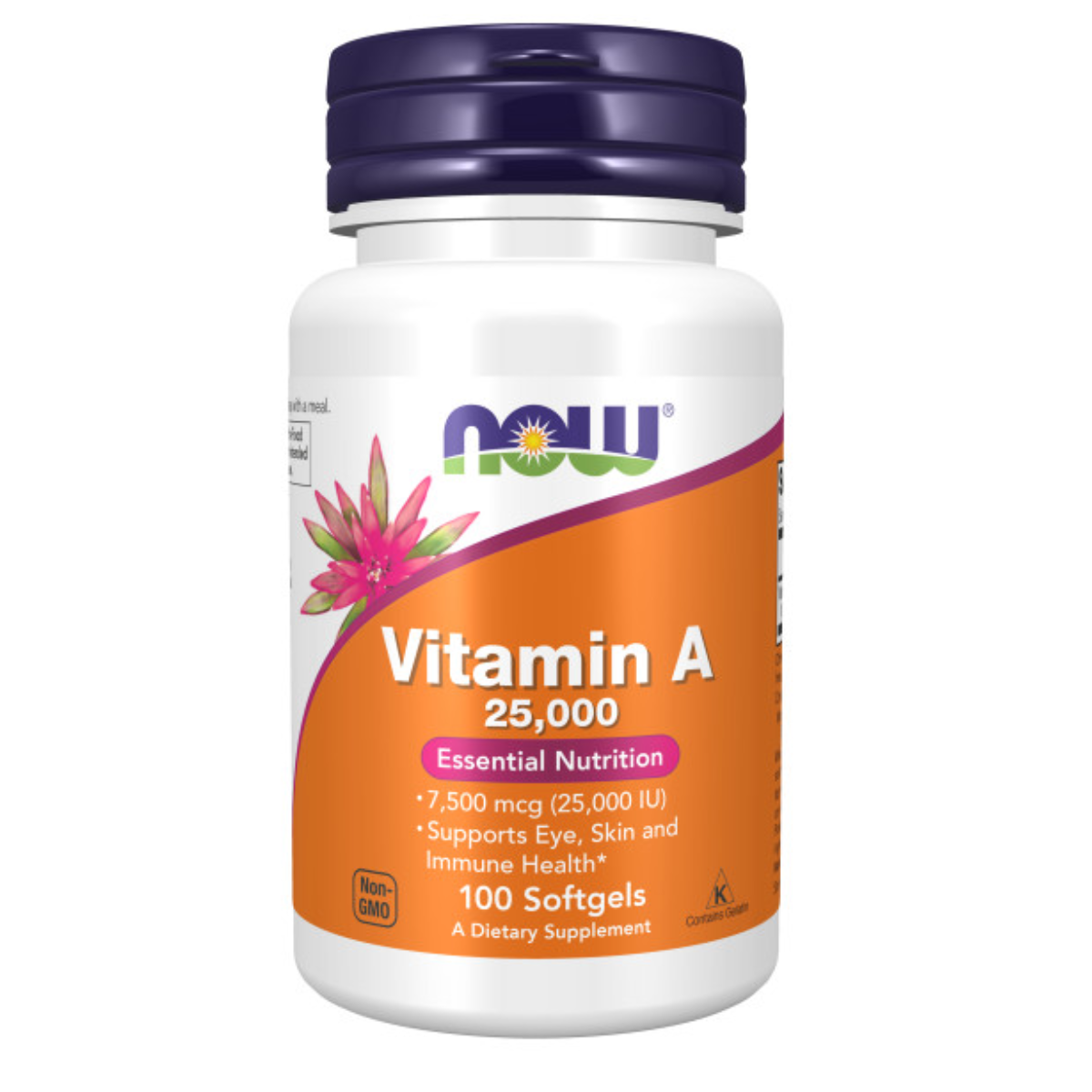 Vitamin A-25000, 100 Cápsulas