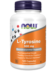 L-Tirosina, 500 Mg 120 Cápsulas