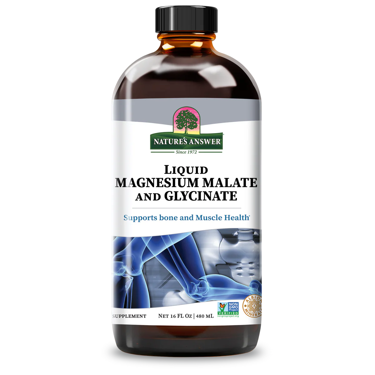 Magnesio Líquido, 16 Oz