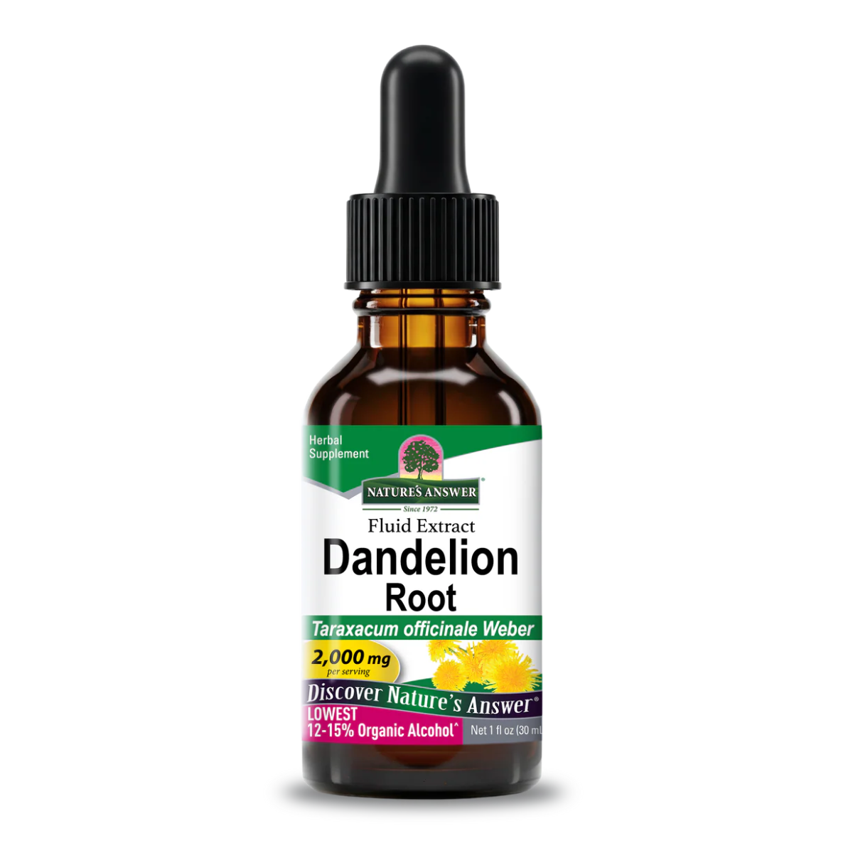 Raíz de Diente de León, 2 Oz