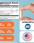 Skineu Collagen Tripéptido + L-Ergotioneína, 60 Cápsulas