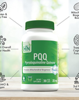 PQQ, 20 Mg 30 Cápsulas