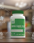 Ácido Alfa Lipoico, 600 Mg