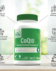 CoQ10, 120 Cápsulas