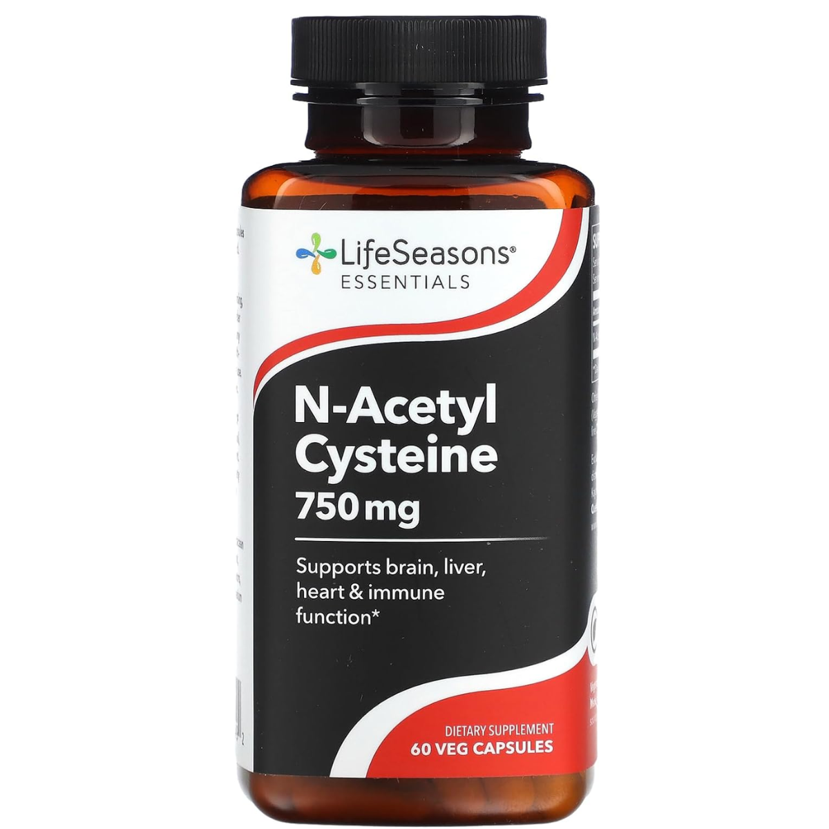 N-Acetyl Cysteine NAC 750 Mg 60 Cápsulas