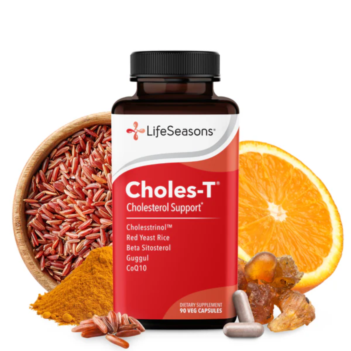 Coles-T, Apoyo para el colesterol 90 Cápsulas