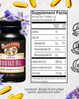 Borage Oil Softgels, 60 Cápsulas