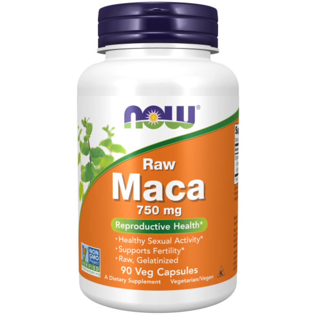 Maca, 750 Mg, 90 Cápsulas