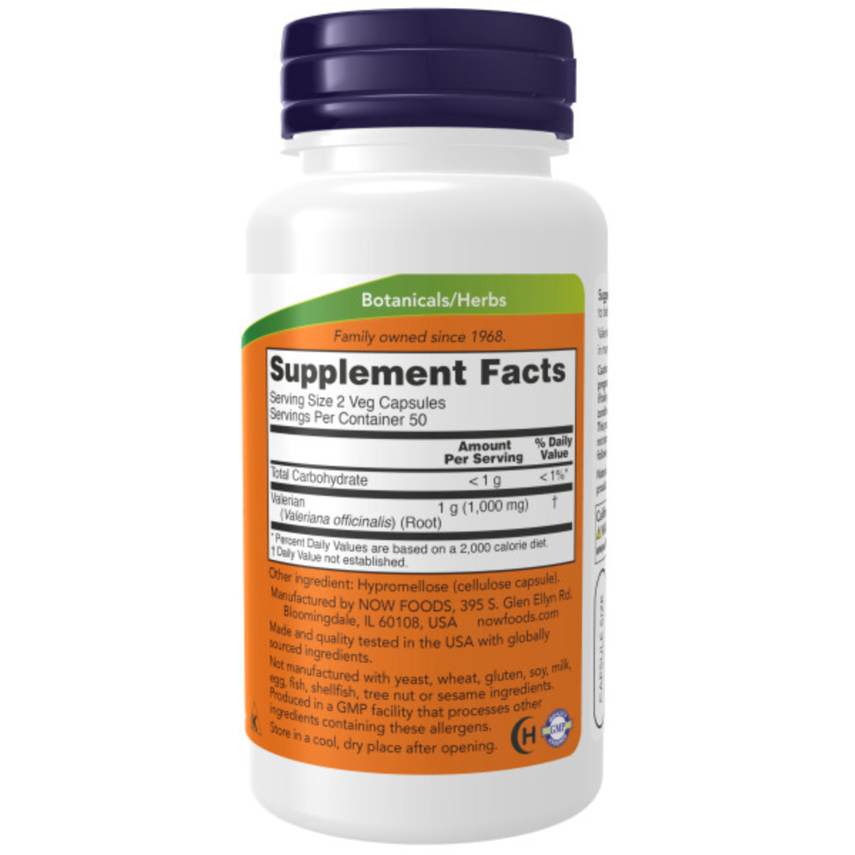 Valerian Root, 500 Mg