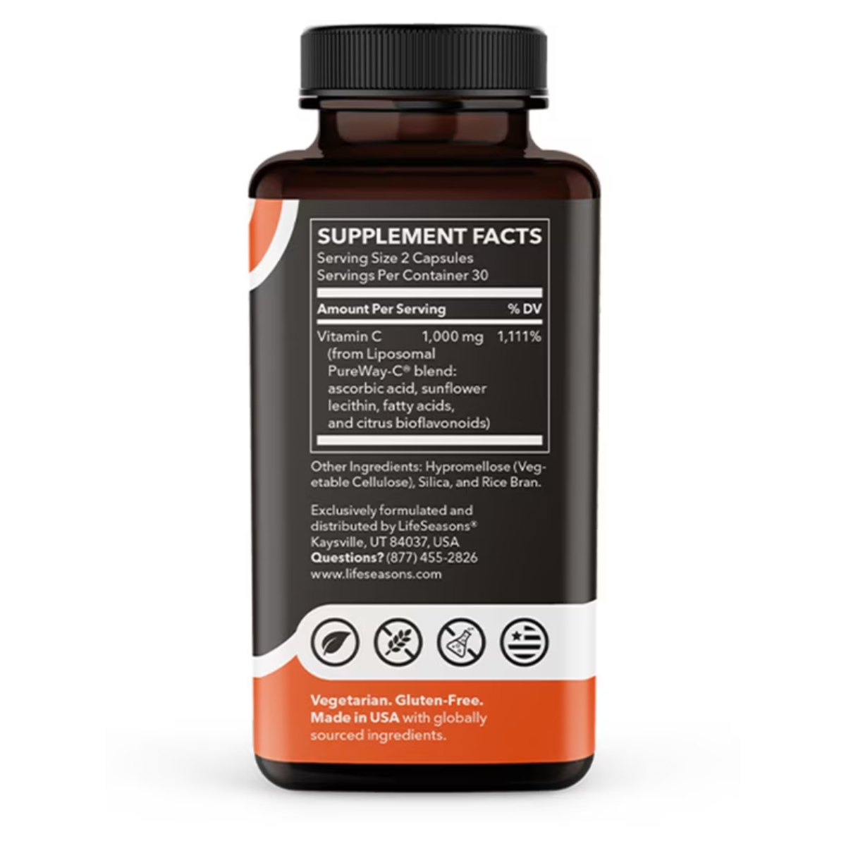 Vitamina C liposomal 1000 Mg 60 Cápsulas