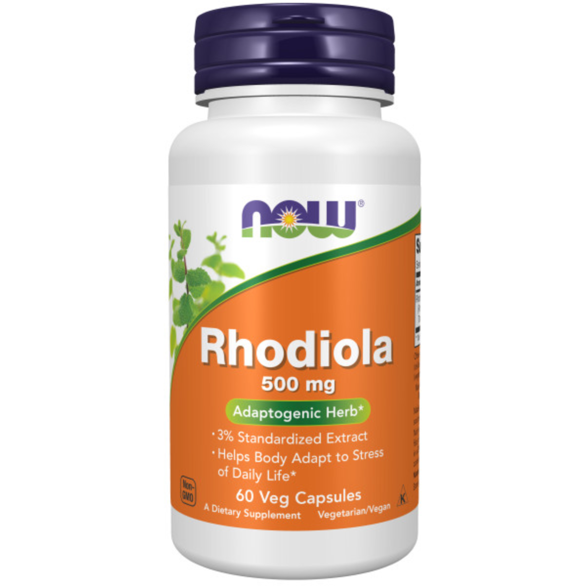 Rhodiola, 500 Mg, 60 Cápsulas