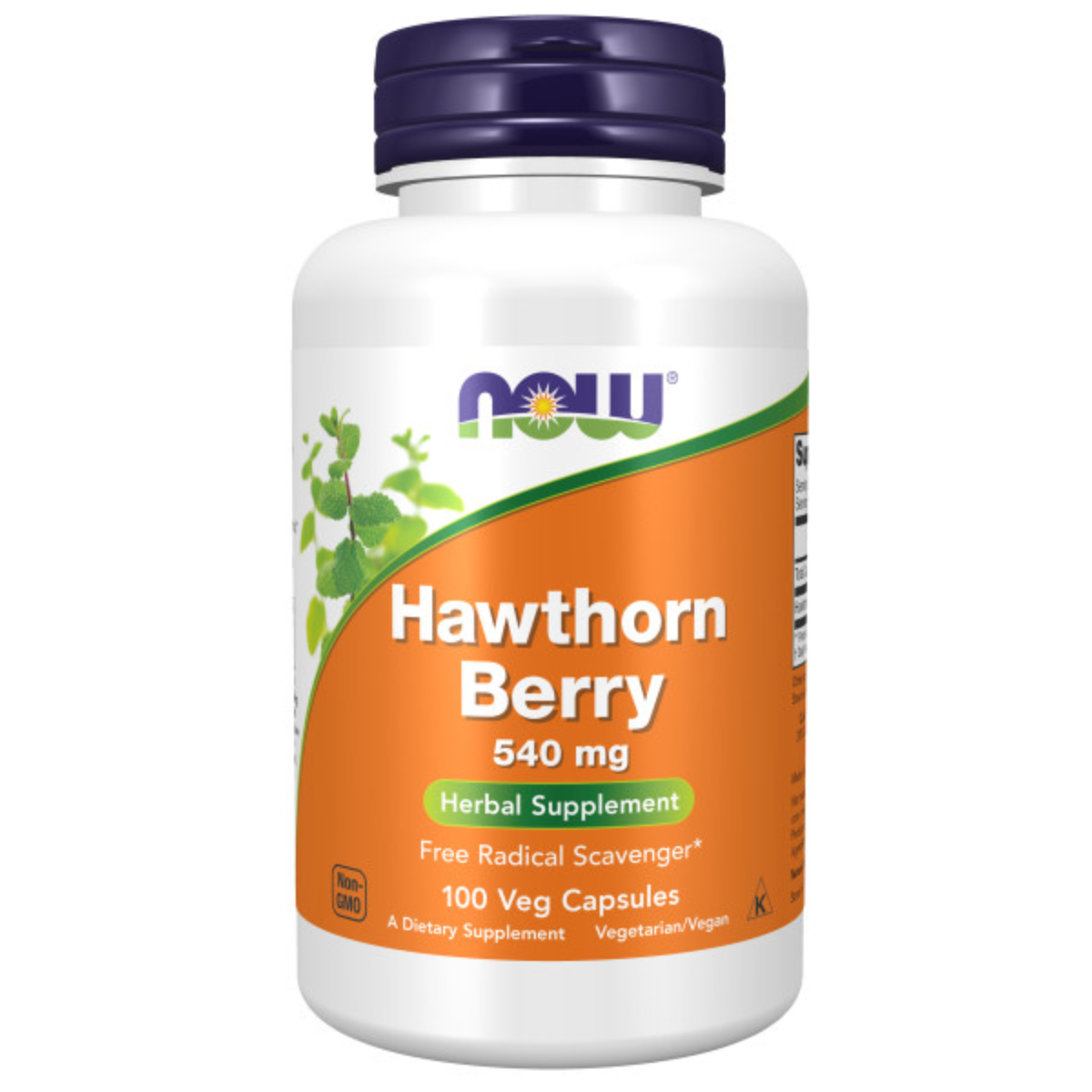 Hawthorn Berry, 540 Mg, 100 Cápsulas