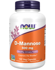 D Mannose, 500 Mg, 120 Cápsulas