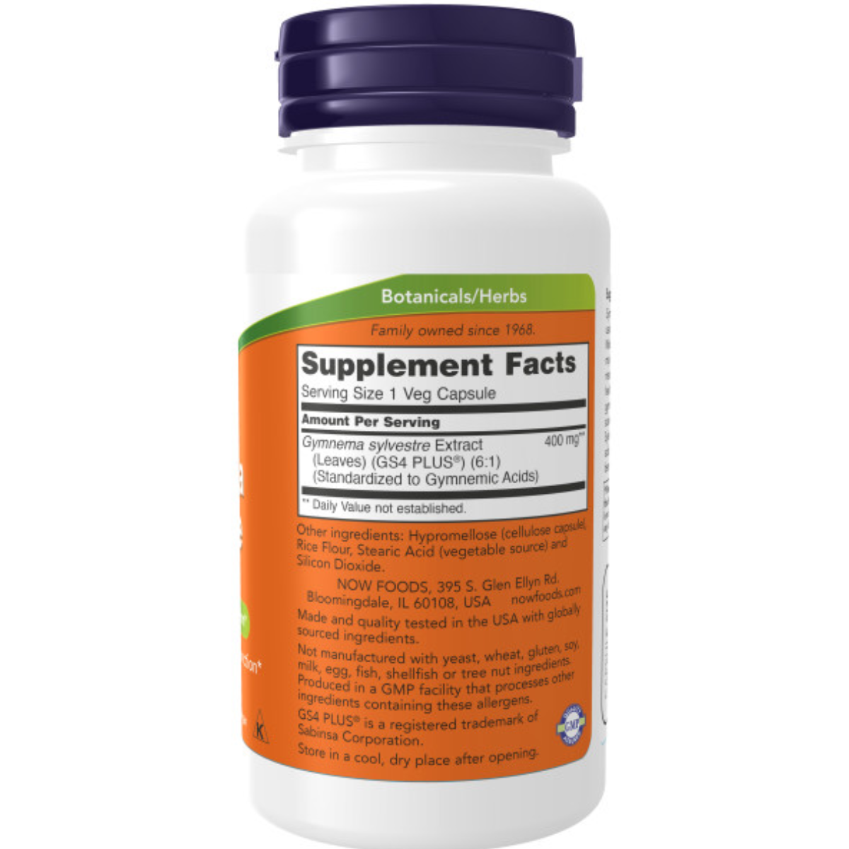 Gymnema Sylvestre, 400 Mg, 90 Cápsulas
