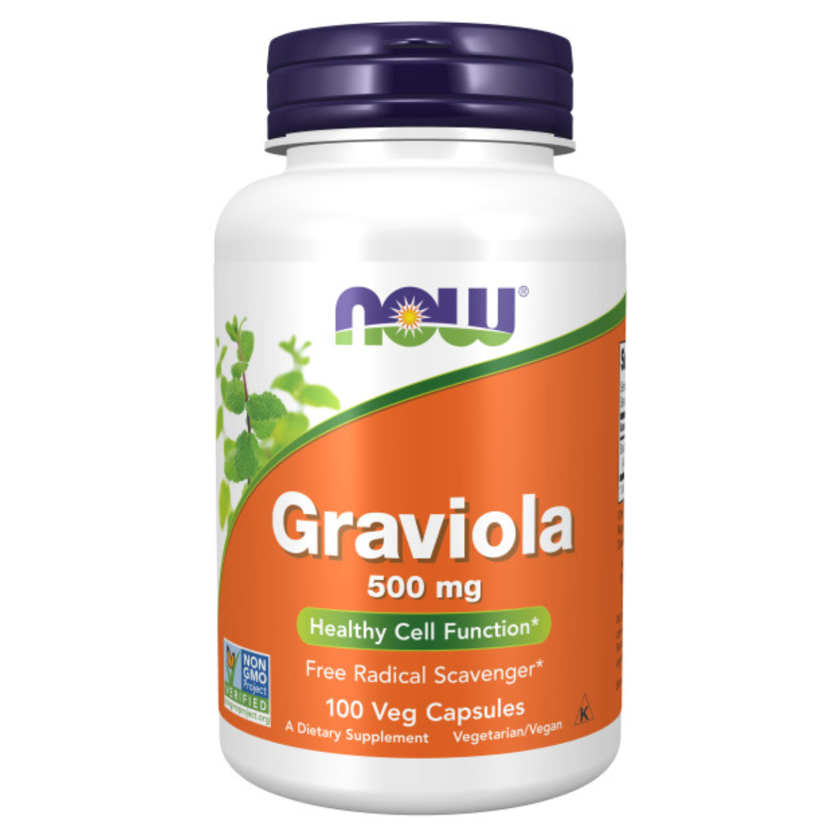 Graviola, 500 Mg, 100 Cápsulas