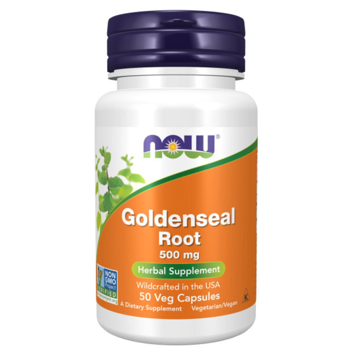 Goldenseal Root, 500 Mg, 50 Cápsulas