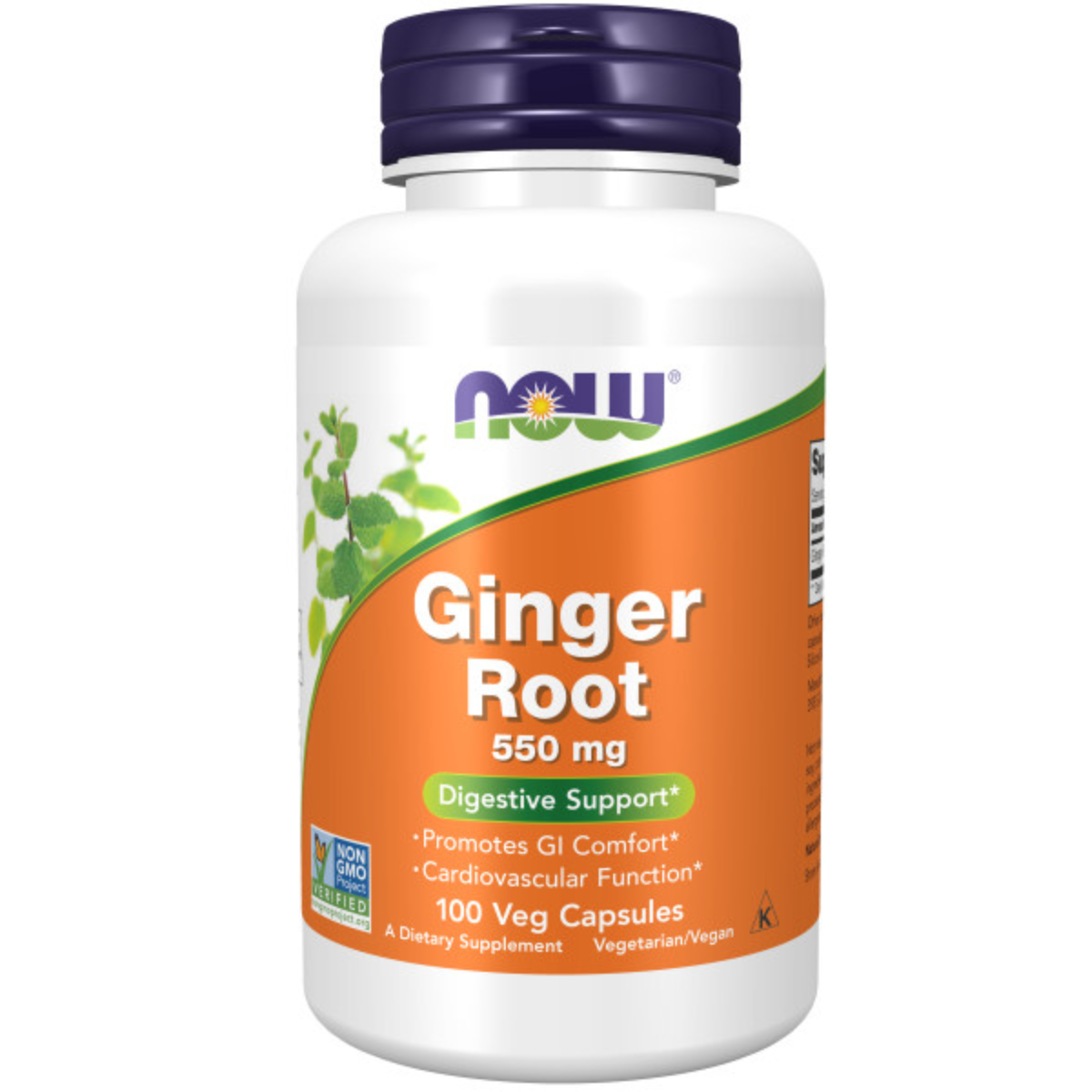 Ginger Root, 550 Mg, 100 Cápsulas