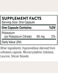 Citrato de Potasio 99 Mg 90 Cápsulas