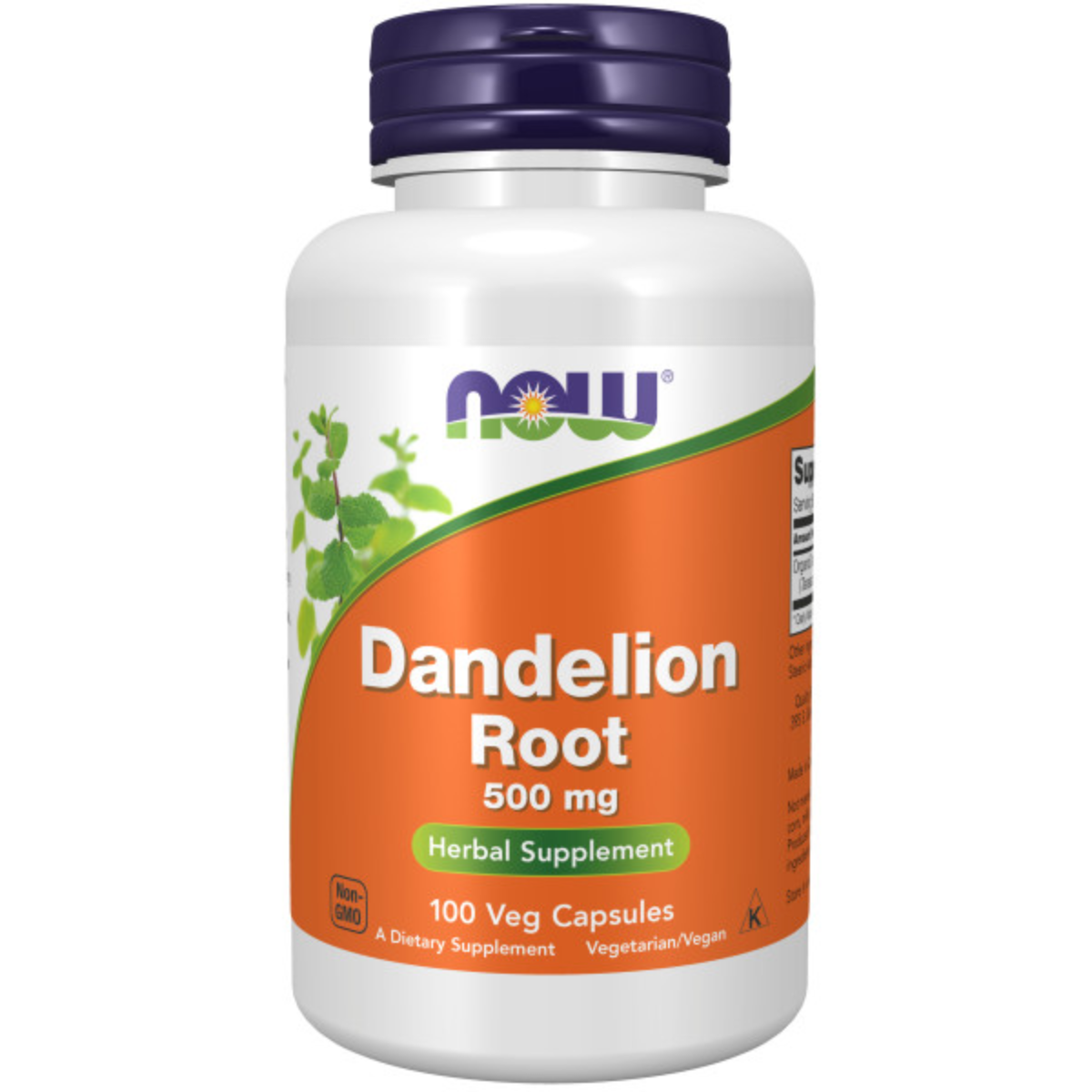 Dandelion Root, 500 Mg, 100 Cápsulas