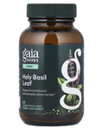 Hoja de albahaca morada, 60 cápsulas líquidas