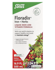 Floradix, Hierro y hierbas, 500 ml (16.9 oz)