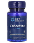 CC Vinpocetina 10 mg (100 tabs) para Cerebro, Life Extension