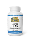 Vitamina D3 25 mcg (1,000 IU) (180 softgels), Natural Factors