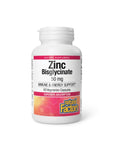 Bisglicinato de Zinc 50 mg (60 vcap), Natural Factors
