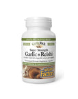 GarlicRich® Ajo + Reishi Super Fuerza de Liberacion Retardada (120 vcap), Natural Factors