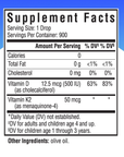 Vitamina D3 + K2, 30 Ml
