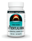 L-fenilalanina 500 mg,	50 tabletas