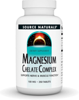 Complejo de quelato de magnesio 100 mg, 250 tabletas