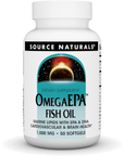 Aceite de pescado, Omega 1000 mg, 50 cápsulas