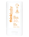 Thinkbaby, Zinc Oxide Sunscreen Stick, SPF 30, 18.4 Gr