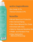 Kids Sheer Sunscreen Spray SPF 50, 177 Ml
